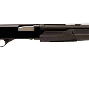 Stevens 22437 320 Field Compact 20 Gauge Pump 3" 5+1 22" Matte Black Vent Rib Barrel, Matte Black Aluminum Receiver, Fixed Matte Black Synthetic Stock, Ambidextrous