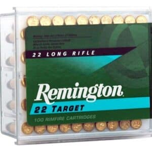 REMINGTON TARGET 22LR 40GR RN - STANDARD-VEL 100RD 50BX/CS