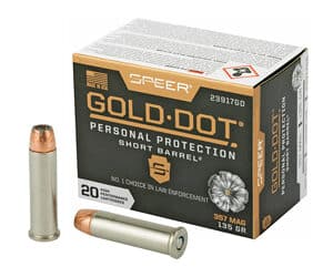 SPR GOLD DOT 357MG 135G HP SB 20/200