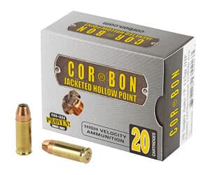CORBON 38SUPER+P 115GR JHP 20/500