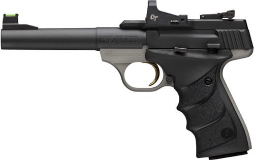 BROWNING BUCK MARK PRACTICAL - 22LR 5.5" BLK/GRAY W/RED DOT - Image 2