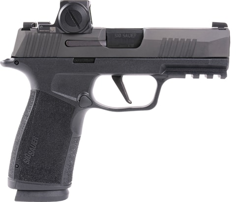 SIG P365X MACRO 9MM 3.7" - ROMEO-X (2)17RD POLYMER/BLACK