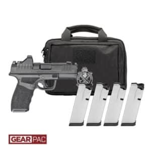 SPRINGFIELD HELLCAT PRO COMP - 9MM 3.8" 15RD 4 MAGS GEAR PAC