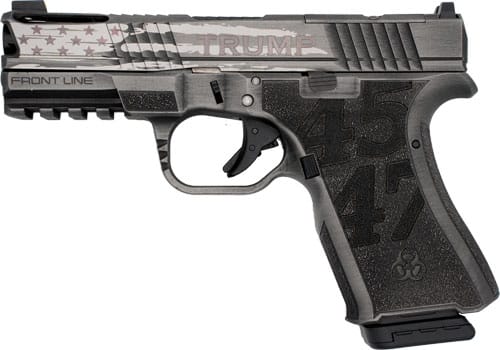 BLACK RAIN FRONTLINE 9MM - PISTOL TRUMP CUSTOM 15RD GREY
