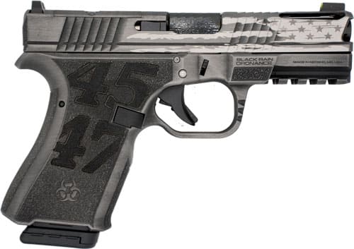 BLACK RAIN FRONTLINE 9MM - PISTOL TRUMP CUSTOM 15RD GREY - Image 2