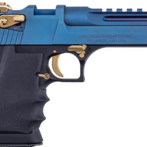 DESERT EAGLE L5 SERIES 357MAG - 5" BLACK & CARBO BLUE PVD