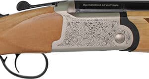 IVER JOHNSON 600 O/U 28GA - 28"VR MATTE BLONDE WOOD