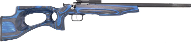CRICKETT EXTREME RIFLE 22LR - BLUE LAMINATE THUMBHOLE BLUED