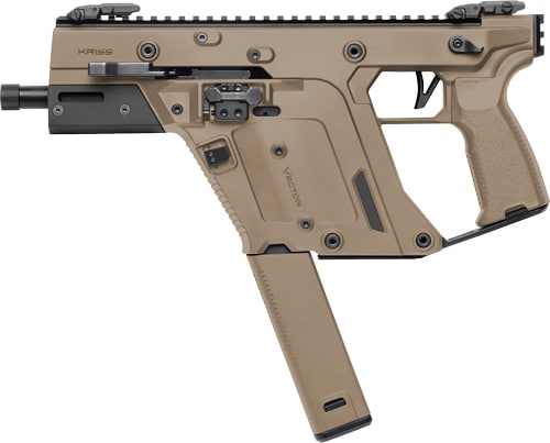 KRISS VECTOR SDP G3 PISTOL 9MM - 5.5" THREADED 40RD FDE - Image 2