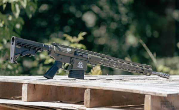 GLFA AR10 RIFLE 308 WIN - 18" S/S BBL 10-SHOT OD GREEN - Image 3