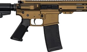 GLFA AR15 PISTOL W/BRACE 223 - WYLDE 7.5" NITRIDE BBL BRONZE