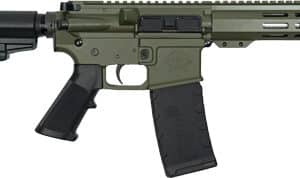GLFA AR15 PISTOL W/BRACE 223 - WYLDE 7.5" SS BARREL OD GREEN