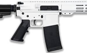 GLFA AR15 PISTOL W/BRACE 223 - WYLDE 7.5" SS BARREL WHITE
