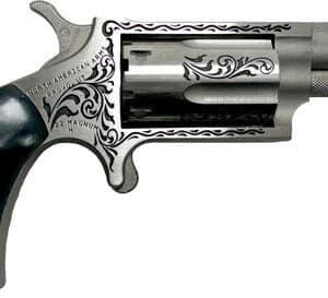 NAA MINI-REVOLVR 22WMR 1-5/8" - S/S MATTE BLACK PEARL 50 ANNIV