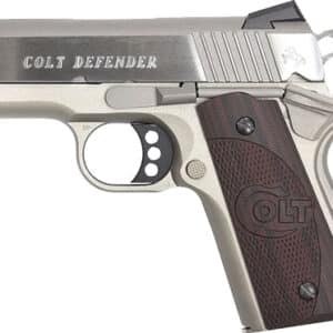 COLT DEFENDER 45ACP 3" 7RD - MATTE STAINLESS G10 GRIPS