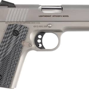 COLT LIGHTWEIGHT OFFICER 45ACP - 4.25" 8-SH SS TWO TONE