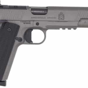 SPRINGFIELD 1911 OPERATOR AOS - 45 ACP 5" 8RD GRAY THREADED