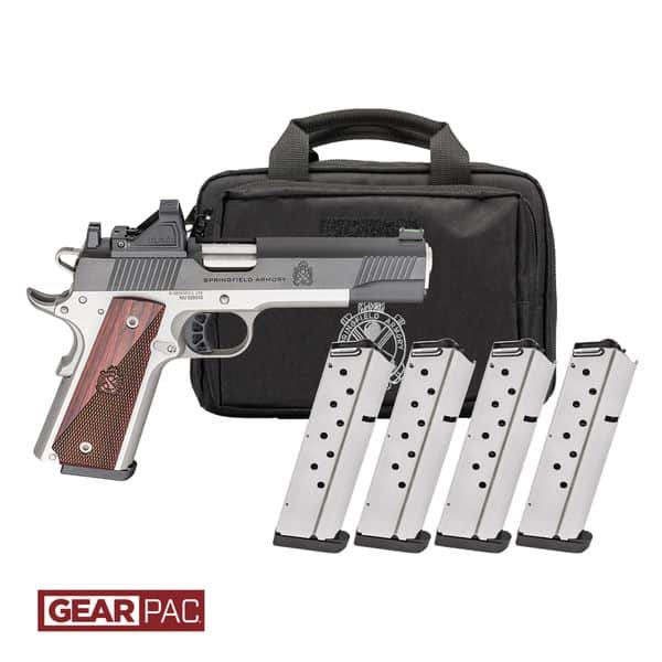 SPRINGFIELD 1911 RONIN 9MM - 5" 9RD 4 MAGS GEAR PAC