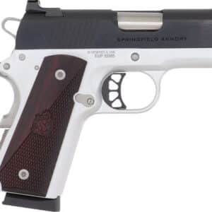 SPRINGFIELD 1911 RONIN 9MM 3" - 9RD SS/BLUED WOOD GRIPS