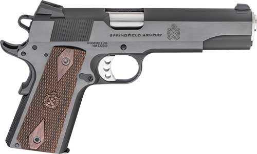SPRINGFIELD 1911 GARRISON - 9MM 5" 9RD BLUED WALNUT - Image 2