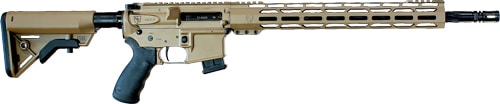 ALEXANDER TACTICAL 17HMR 18" - STRAIGHT FLUTED BBL 10RD FDE