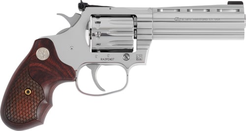 COLT KING COBRA 22LR 4.25" 6RD - STAINLESS SNAKE GRIPS (TALO) - Image 4