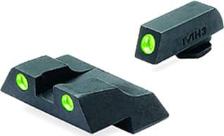MEPROLIGHT NIGHT SIGHT FIXED - SET GRN/GRN FOR GLOCK 26/27