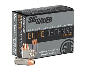 SIG AMMO 9MM 124GR JHP 20/200