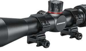 SIMMONS SCOPE PRO TARGET - 4-12X40 30MM W/RINGS MILDOT