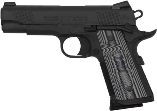 COLT COMBAT UNIT 9MM 4.25" 8RD - ANODIZE BLACK GRAY GRIPS - Image 2