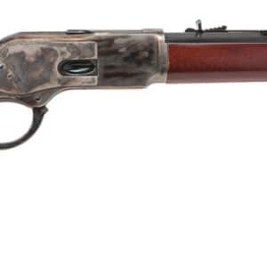 Cimarron CA281 1873 Short Full Size 45 Colt (Long Colt) 10+1 20" Blued Octagon Barrel, Color Case Hardened Stainless Steel Receiver, Walnut Fixed Stock, Right Hand