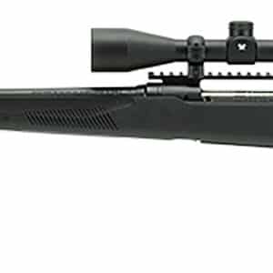Savage Arms 57326 110 Apex Hunter XP 7mm Rem Mag 3+1 24", Matte Black Metal, Synthetic Stock, Vortex Crossfire II 3-9x40mm Scope, Left Hand