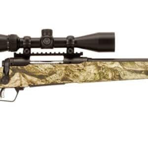 Savage Arms 57358 110 Apex Predator XP 204 Ruger 4+1 20", Matte Black Metal, Mossy Oak Mountain Country Synthetic Stock, Vortex Crossfire II 4-12x44mm