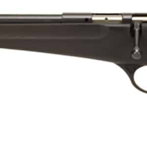 Savage Arms 13843 Rascal  Youth 22 LR 1rd 16.13" Matte Black Sporter Barrel, Matte Black Carbon Steel Receiver, Black Fixed Synthetic Stock, Left Hand
