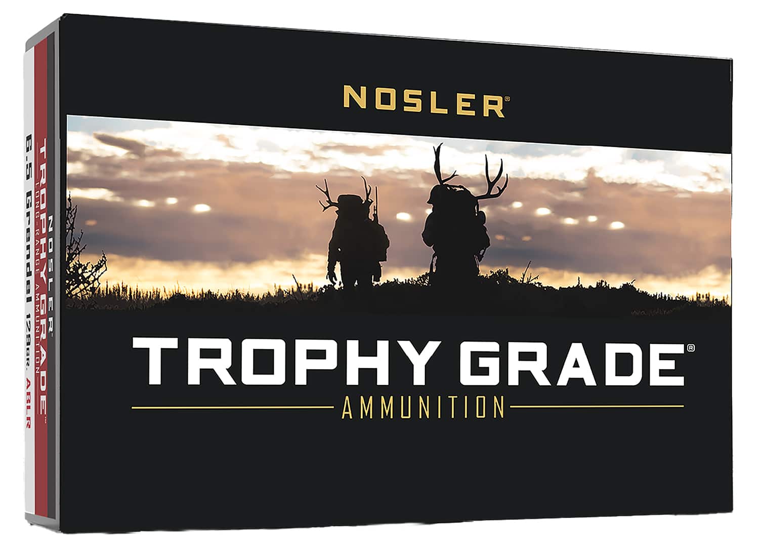 Nosler 60146 Trophy Grade Long-Range 6.5Grendel 129gr Nosler Spitzer AccuBond Long Range 20 Per Box/10 Case