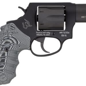 Taurus 2856021ULVZ13 856 Ultra-Lite 38 Special +P Caliber with 2" Matte Black Finish Barrel, 6rd Capacity Matte Black Finish Cylinder, Matte Black Anodized Finish Aluminum Frame & Gray VZ Cyclone Grip