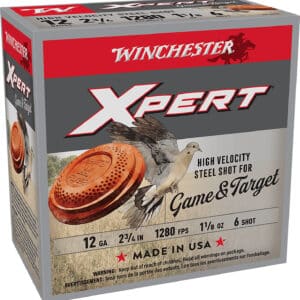 Winchester Ammo WE12GTH6 Super X Xpert High Velocity 12Gauge 2.75" 1 1/8oz 6Shot 25 Per Box/10 Case