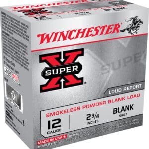 Winchester Ammo XP12 Super X Blank 12Gauge 2.75" 25 Per Box/10 Case