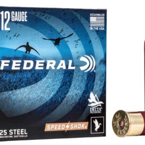 Federal WF1332 Speed-Shok 12Gauge 3.50" 1 3/8oz 2Shot 25 Per Box/10 Case
