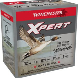 Winchester Ammo WEX123M2 Super X Xpert High Velocity 12Gauge 3" 1 1/16oz 2Shot 25 Per Box/10 Case