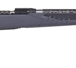 Savage Arms 57577 110 UltraLite Full Size 308 Win 4+1 22" Carbon Fiber Threaded Barrel, Black Melonite Drilled & Tapped Stainless Steel Receiver, Adj AccuStock Gray Synthetic Stock, Right Hand