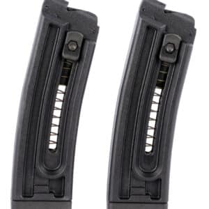 GSG GERMGSG16TP10 OEM  Black Detachable 10rd 22 LR for GSG 16 2 Per Pack