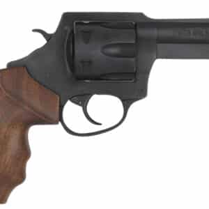 Charter Arms 63546 Professional  357 Mag 6 Shot, 3" Black Nitride Steel Barrel, Cylinder & Frame w/Walnut Finger Grooved Grip