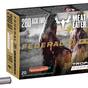 Federal P280A1TC1 Premium  280Ackley Improved 140gr Trophy Copper 20 Per Box/10 Case