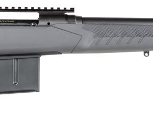 Savage Arms 57489 110 Tactical Full Size 300 Win Mag 5+1 24" Matte Black Heavy Threaded Barrel, Matte Black Picatinny Rail Carbon Steel Receiver, Adj AccuStock Matte Gray Synthetic Stock, Right Hand