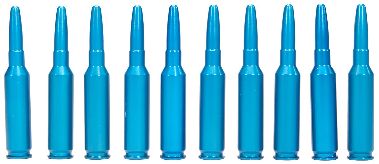 A-Zoom 12321 Rifle Blue Snap Caps 6.5Creedmoor 10Pack