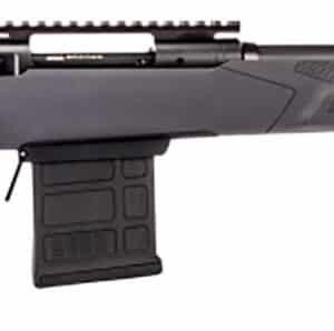Savage Arms 57770 110 Tactical Full Size 6mm ARC 8+1 18" Matte Black Carbon Steel Barrel, Matte Black Picatinny Rail Carbon Steel Receiver, Adj AccuStock Matte Gray Synthetic Stock, Right Hand