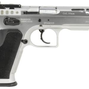 Tanfoglio IFG TFSTOCKM10 Defiant Stock Master 10mm Auto 13+1 4.75" Hard Chrome Steel/Aluminum Grip