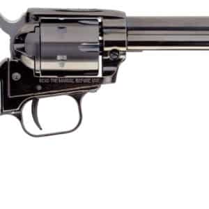 Heritage Mfg RR22MB4BHBPRL Rough Rider 22 LR 22 WMR 6 Shot 4.75" Black Oxide Steel Barrel, Black Oxide Frame Zinc Alloy Frame, Black Oxide Cylinder, Altamont Black Pearl Grip, Exposed Hammer