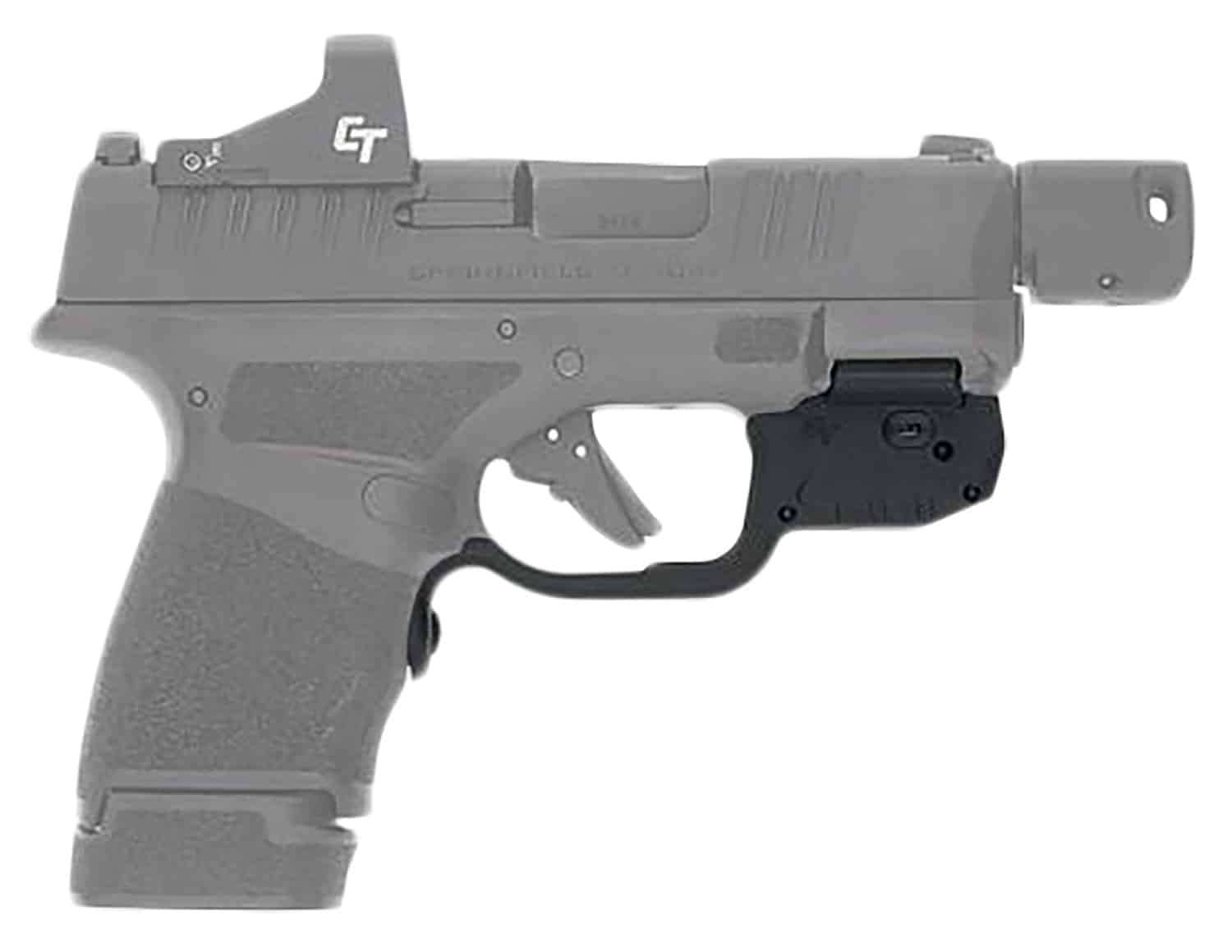 Crimson Trace 0101830 Laserguard Springfield Hellcat, Red Laser Black Polymer